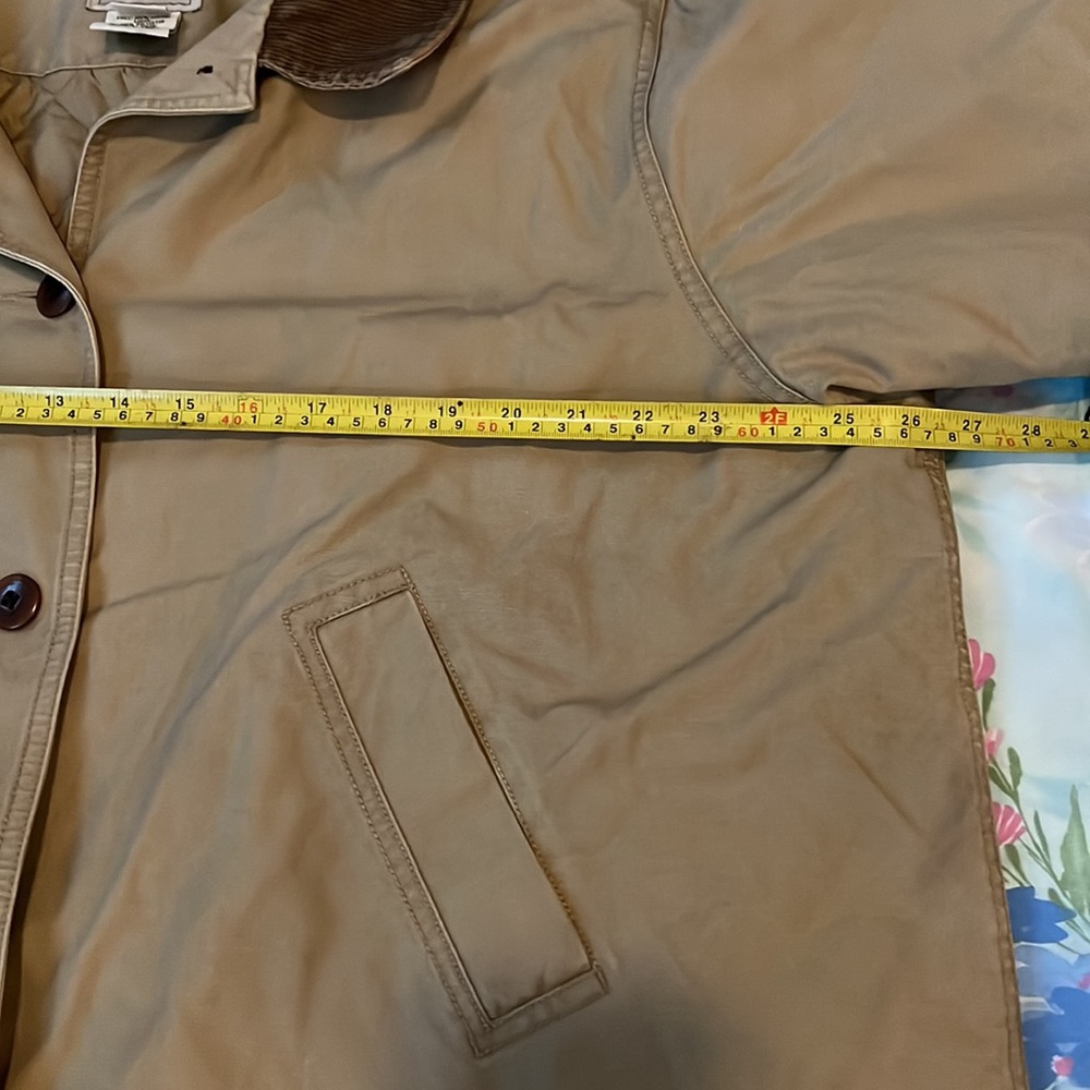 LL Bean Adirondack Barn Jacket Canvas Quilted 2X - Picture 12 of 14